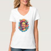 De iconische Frida Kahlo T-shirt (Voorkant)