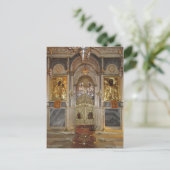 De iconostase, kerk van de Metamorphis, Syros Briefkaart (Staand voorkant)