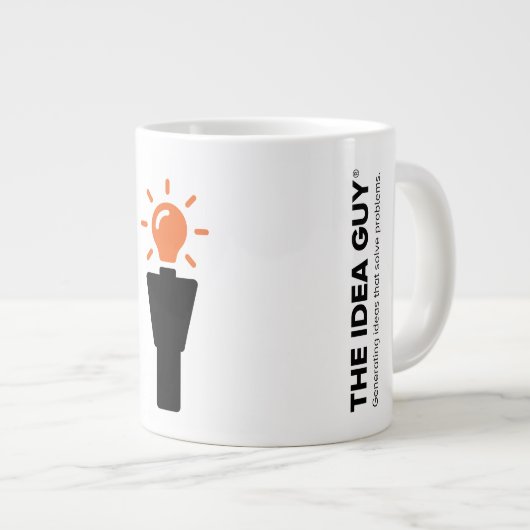 De idea Guy™ Jumbo-Mok Grote Koffiekop (Voorkant rechts)