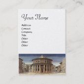 DE IDEALE STAD/RENAISSANCE ARCHITECTUUR,ARCHITECT VISITEKAARTJE (Voorkant)