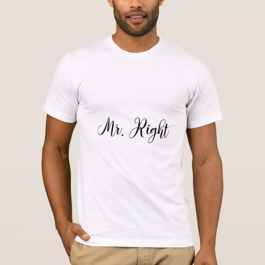 De ideale stropdas bruiloft vrijgezel t-shirt (Voorkant)