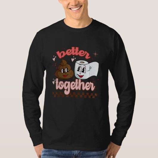De ideale verhouding tussen Valentijnsdag en liefd T-shirt (Voorkant)