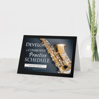 De Ideeën van de Gift van de saxofoon - de Kaarten