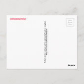 De ideeën van Trump Western roze verzet Briefkaart (Achterkant)