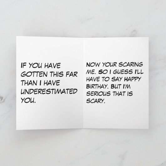 De idiotkaart kaart (Binnen)