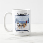 De Iditarod Race in Alaska Koffiemok (Links)