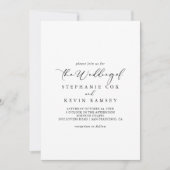 De Idyllic stijlvolle kalligrafie van Kaart (Voorkant)