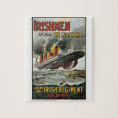 De Ier schaadt het Poster Lusitania_Propaganda Legpuzzel (Verticaal)