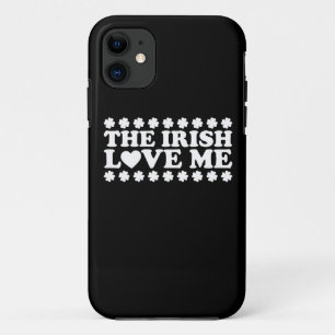 De Ieren houden van mij Shamrock St. Patrick's Dag Case-Mate iPhone Case