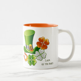 De Ieren. St. Patrick's Day Gift Tweekleurige Koffiemok