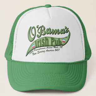 De Ierse Bar van O'bama Trucker Pet