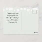 De Ierse 'Blessing' laat de weg omhoog gaan om je  Briefkaart (Achterkant)