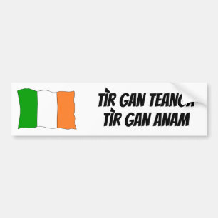 De Ierse Bumpersticker beschermen