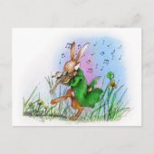 DE IERSE HARE BRIEFKAART (Voorkant)