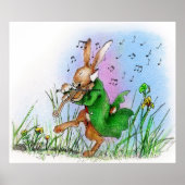 DE IERSE HARE POSTER (Voorkant)