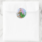 DE IERSE HARE RONDE STICKER (Tas)