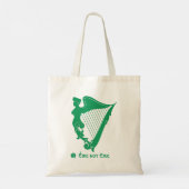 De Ierse harp - een symbool van Ierland Tote Bag (Achterkant)