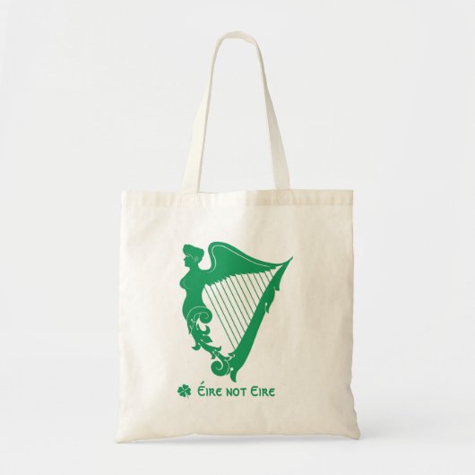 De Ierse harp - een symbool van Ierland Tote Bag (Voorkant)