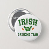 De Ierse het Drink knoop van het Team Ronde Button 5,7 Cm (Voorkant /achterkant)