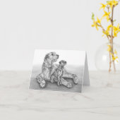 De Ierse Honden die van de Wolfshond door Kelli Kaart (Gele Bloem)