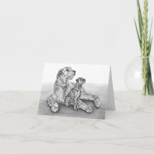 De Ierse Honden die van de Wolfshond door Kelli Kaart (Voorkant)