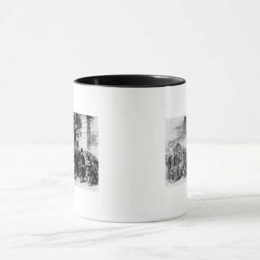 De Ierse hongersnood Mok (Midden)