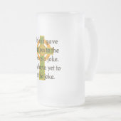 de ierse horeca heeft de schotel van de schotel na matglas bierpul (Voorkant rechts)