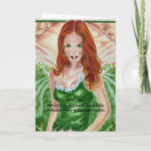 De Ierse Kaart van de Klaver van de Fee (Achterkant)