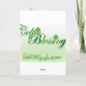 De Ierse Kaart van de Zegen 7a (Achterkant)