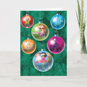 De Ierse Kerstkaart van Snuisterijen Feestdagen Kaart