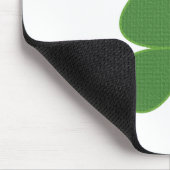 De Ierse Klaver van Dublin Muismat (Hoek)