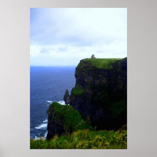 De Ierse kust Poster (Voorkant)