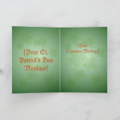 De Ierse Pet en Kaart van Klavers (Binnen)