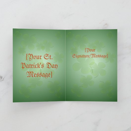 De Ierse Pet en Kaart van Klavers (Binnen)