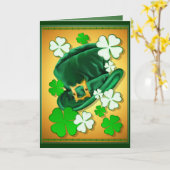 De Ierse Pet en Kaart van Klavers (Gele Bloem)