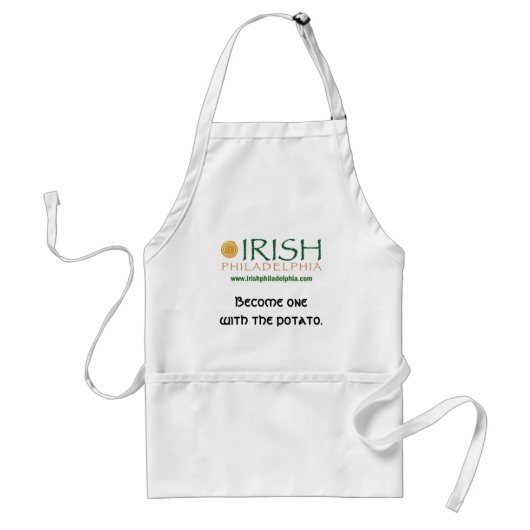 De Ierse Philadelphia Apron Standaard Schort (Voorkant)