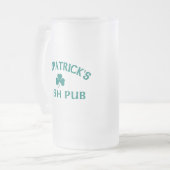 De Ierse pub van Fitzpatrick Matglas Bierpul (Voorkant links)