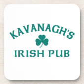 De Ierse Pub van Kavanagh Bier Onderzetter (Voorkant)