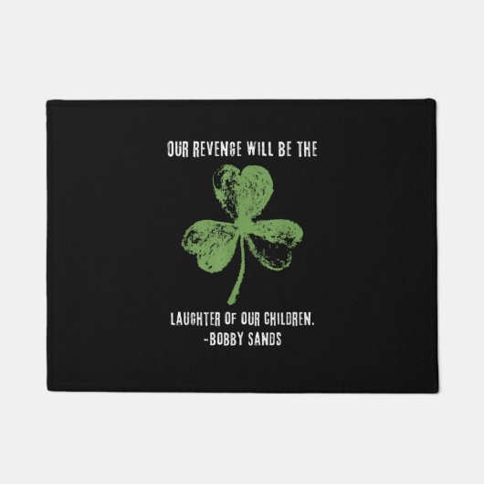 De Ierse Republikein Bobby Sands Ireland Freedom T Deurmat (Voorkant)