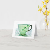 De Ierse Vakantie van de Kaart van de Kop van de (Gele Bloem)