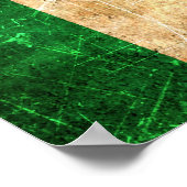 De  Ierse vlag met de kraakbek en de slechtste Poster (Hoek)