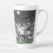 De Ierse voetbal vieren Latte Mok (Rechts)