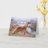 De Ierse Wenskaarten van de Zetter Kaart (Gele Bloem)