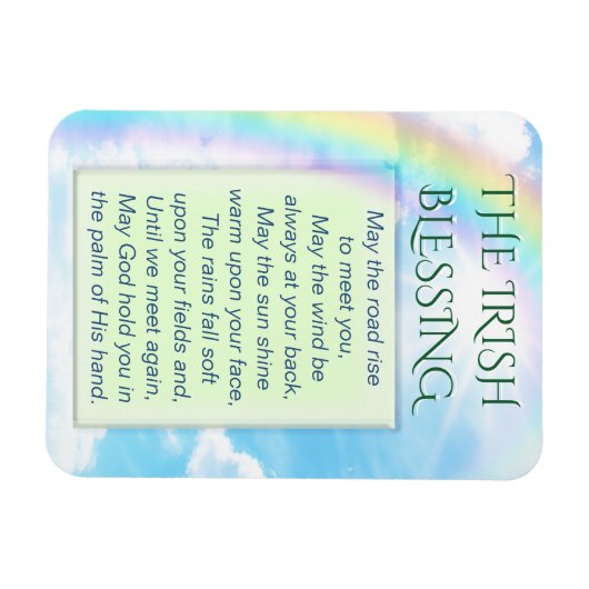 De Ierse zegen Magneet (Horizontaal)