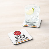 De IF World Beverage Coaster Bier Onderzetter (Rechterzijde)
