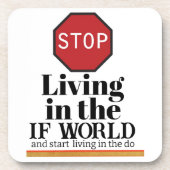 De IF World Beverage Coaster Bier Onderzetter (Voorkant)