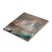 De ijsbergen van de Frederic Edwin Church 1861 Tegeltje (Zijkant)