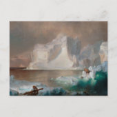 De ijsbergen van de Frederic Edwin Church Briefkaart (Voorkant)