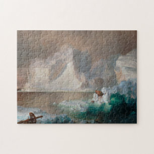 De ijsbergen van de Frederic Edwin Church Legpuzzel