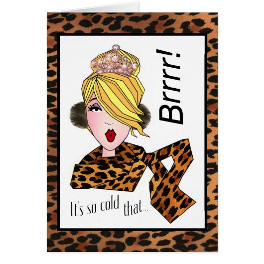 "De ijskappen beginnen zich te vormen op mijn tiar (Voorkant)